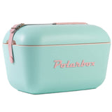 Polarbox Retro Cooler Box 20L / 12L Cyan and Pink on