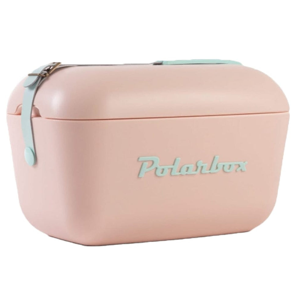 Polarbox Retro Cooler Box 20L / 12L Pink and Cyan