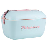 Polarbox Retro Cooler Box 20L / 12L Sky Blue and Pink