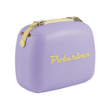 Polarbox Retro Cooler Box 6L Lilac Yellow | Includes 2 Lunch Boxes