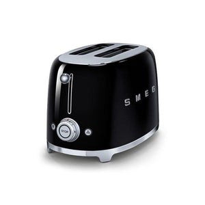 Smeg Retro 2 Slice Toaster Black
