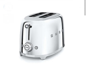 Smeg - 2 Slice Toaster silver