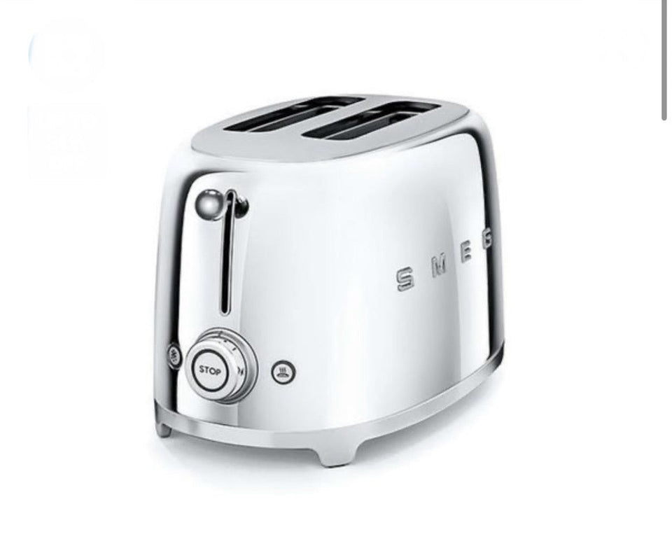 Smeg - 2 Slice Toaster silver