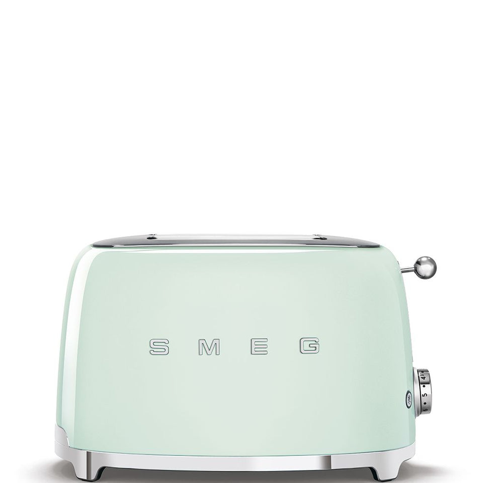 Smeg Retro 2 Slice Toaster Pastel Green