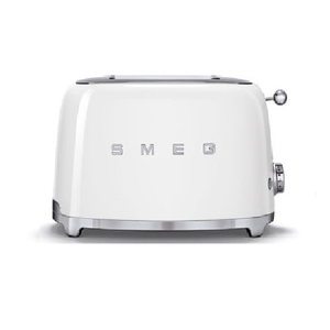 Smeg 4 Slice White Toaster