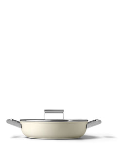Smeg Deep Pan 28CM - Cream