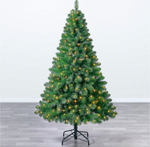 Oxford Pine: Prelit 180cm Christmas Tree