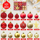 Tree Decoration Pack - 101 pieces
