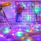 50M LED Christmas Decorative String Lights for Party Garden - Rainbow - 3 Pack