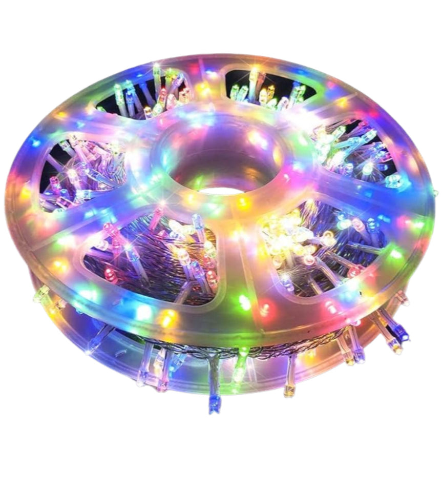 50M LED Christmas Decorative String Lights for Party Garden - Rainbow - 3 Pack