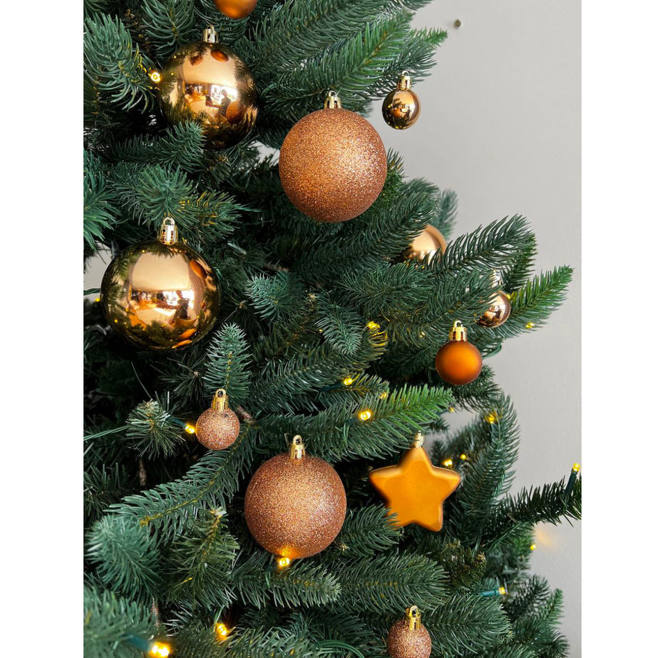 Tree Decoration Pack: Copper - 40 pieces