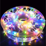 50M LED Christmas Decorative String Lights for Party Garden - Rainbow - 3 Pack