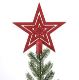 Tree decoration unbreakable  40 pieces - d8cm RED