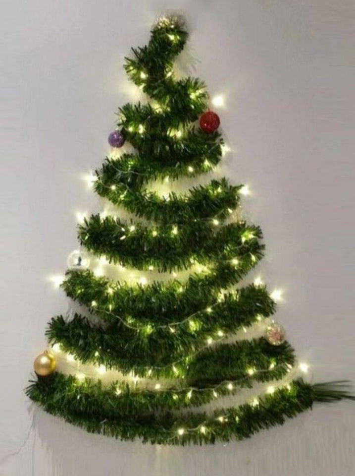 DIY Christmas Rattan -10m 100 Lights-Plug-in Type