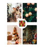 44 Pcs Christmas Balls Decoration Christmas Tree Baubles Gold Red Green