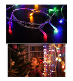 50M LED Christmas Decorative String Lights for Party Garden - Rainbow - 3 Pack