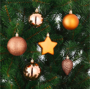 Tree Decoration Pack: Copper - 40 pieces