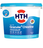 HTH Granular & Mineral Soft Pool Cleaners - Pool Chemicals (8kg)