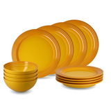Le Creuset Set of 12 Vancouver Dinnerware