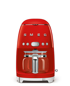 Smeg Drip Coffee Machine - Red