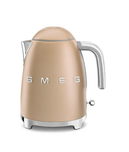 Smeg 1.7L Matte Champagne Retro Cordless Kettle