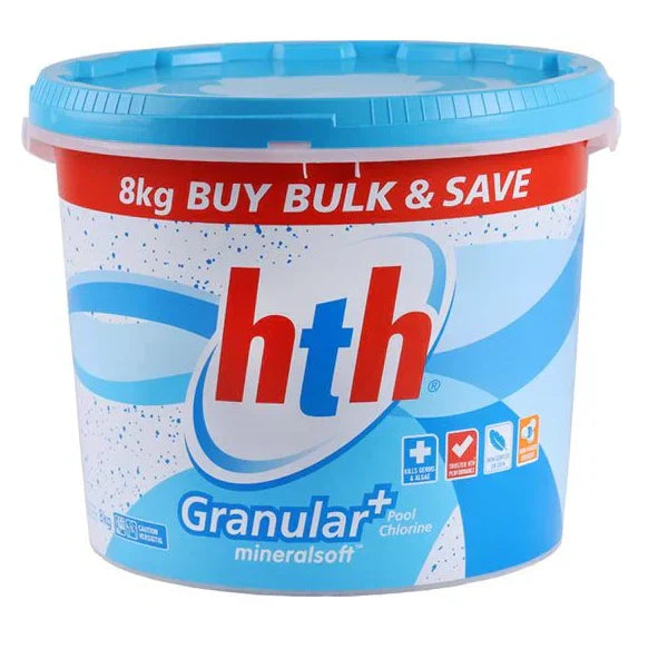 HTH Pool Chlorine Granular Mineralsoft (8kg)
