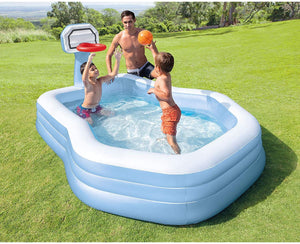 Intex Swim Centre Shooting Hoops Family Pool
