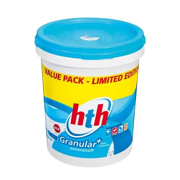 HTH Granular+ Mineralsoft Pool Chlorine - 15kg