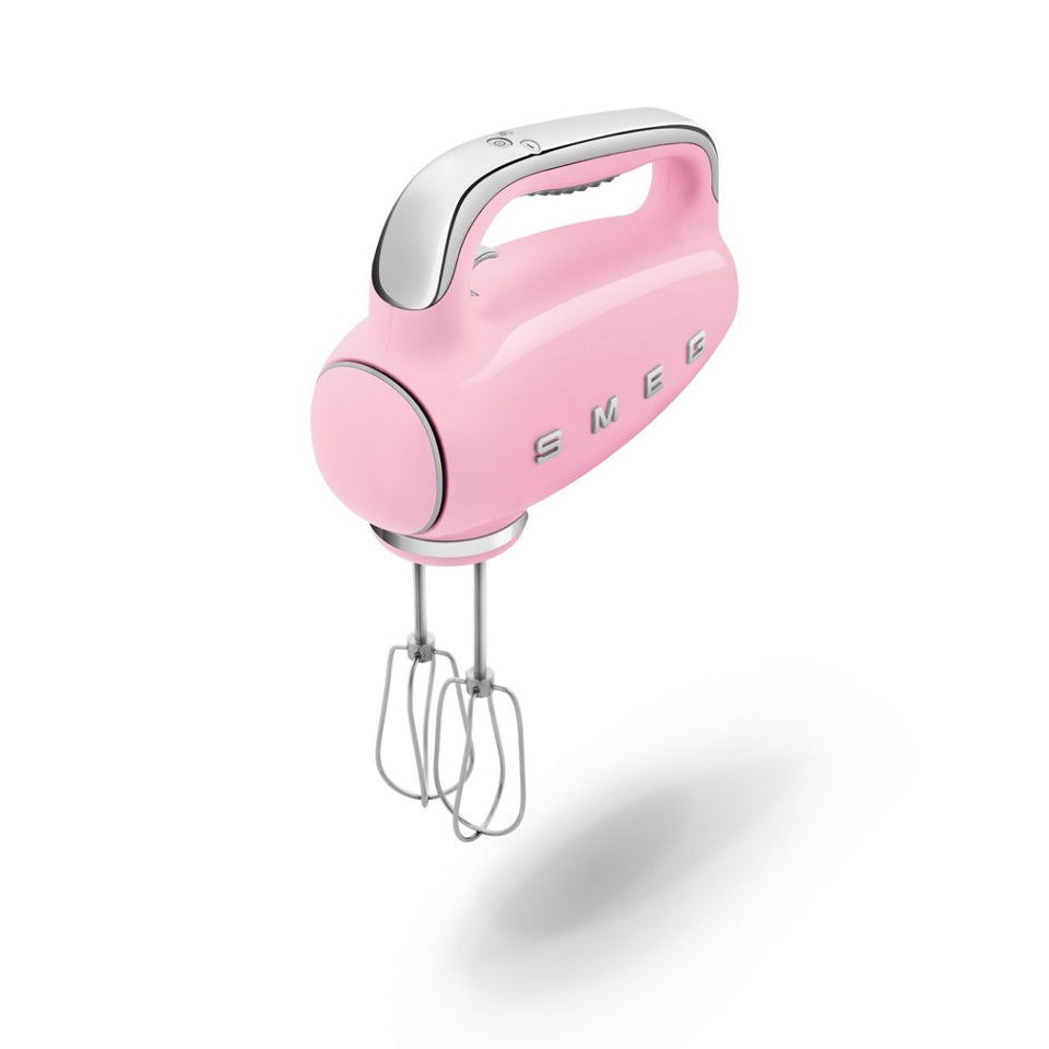 Smeg Retro Hand Mixer Pink