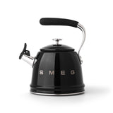 Smeg Whistling Kettle Black