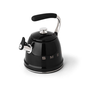 Smeg Whistling Kettle Black