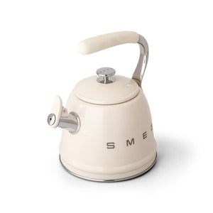 Smeg Whistling Kettle Cream