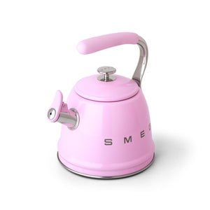 Smeg Whistling Kettle Pink