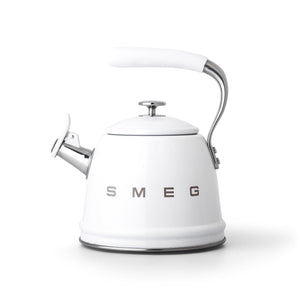 Smeg Whistling Kettle White